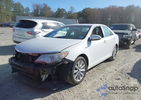 2014 Toyota Camry Hybrid Xle из США, поврежденный, VIN 4T1BD1FK0EU126737